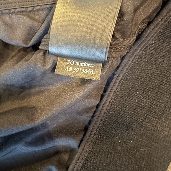 All Saints Black Lightweight Jacket with Stand-Up Collar and Silver Zipper - Picture 7 of 7